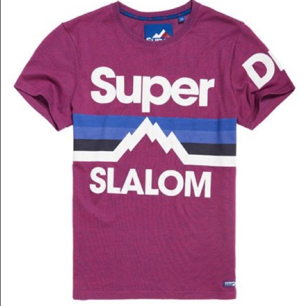 Superdry Retro Slalom Mountaineer Tee Small